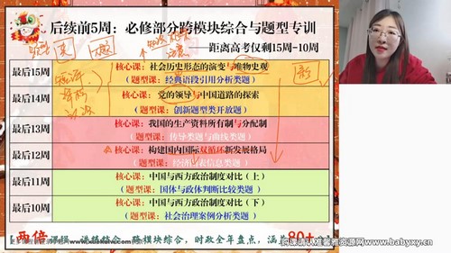 2023高考政治刘佳彬春季班（新教材）（12.8G高清视频）百度网盘分享